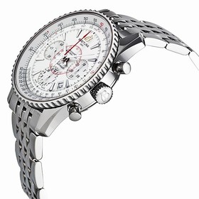 Breitling Montbrillant 01 Automatic Chronograph Silver Dial Men's Watch AB013012-G709