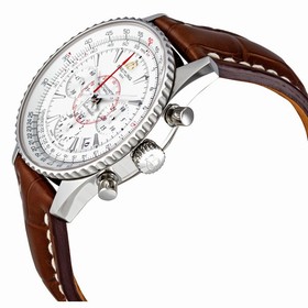 Breitling Montbrilliant 01 Silver Dial Chronograph Automatic Men's Watch AB013112-G709BRCT