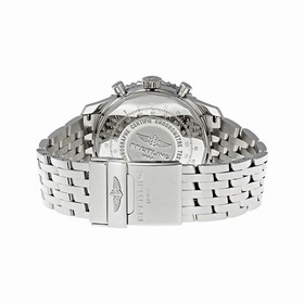 Breitling Navitimer 01 Black Dial Stainless Steel Men's Watch AB012012-BB02SS