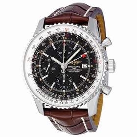 Breitling Navitimer World Automatic Chronograph Black Dial Men's Watch A2432212-B726BRCD