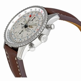 Breitling Navitimer World White Dial Men's Watch A2432212-G571BRLD