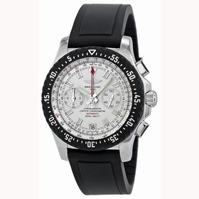 Breitling Skyracer Raven Silver Dial Chronograph Men's Watch A2736434-G615BKPD