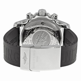 Breitling Super Avenger II Automatic Chronograph Black Rubber Strap Men's Watch A1337111-BC29BKPD3