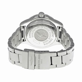 Breitling Superocean 42 Black Dial Stainless Steel Men's Watch A1736402-BA28SS