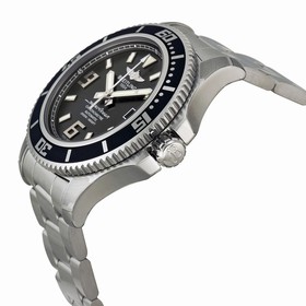 Breitling Superocean 44 Black Dial Stainless Steel Automatic Men's Watch A1739102-BA77SS