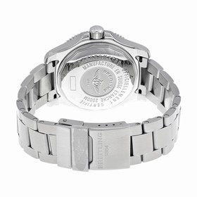 Breitling Superocean 44 Black Dial Stainless Steel Men's Watch A1739102-BA80SS