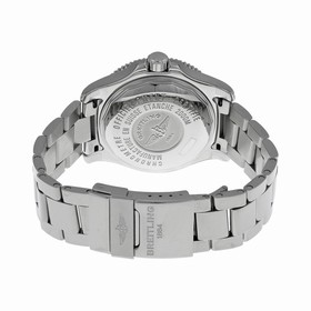 Breitling Superocean 44 Black Dial Stainless Steel Men's Watch A17391A8-BA76SS
