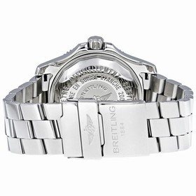 Breitling Superocean 44 Black Dial Stainless Steel Men's Watch A17391A8-BA78SS