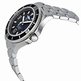 Breitling Superocean 44 Black Dial Stainless Steel Men's Watch A17391A8-BA79SS