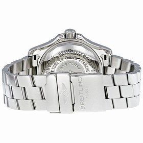 Breitling Superocean 44 Black Dial Stainless Steel Men's Watch A17391A8-BA79SS
