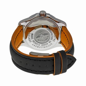 Breitling Superocean 44 Mechanical Black Dial Black Leather Men's Watch A1739102-BA80BKOLT