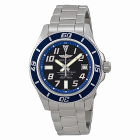 Breitling Superocean Abyss 42 Black Dial Stainless Steel Men's Watch A1736402-BA3