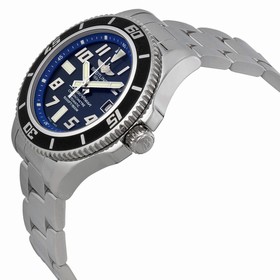 Breitling Superocean Abyss 42 Black Dial Stainless Steel Men's Watch A1736402-BA3