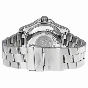 Breitling Superocean Automatic Black Dial Stainless Steel Men's Watch A17391A8-BA80SS