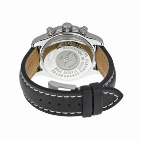 Breitling Superocean Chronograph II Automatic Black Dial Black Leather Men's Watch A1334102-ba85bklt