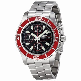 Breitling Superocean chronograph II Automatic Chronograph Black Dial Men's Watch A13341X9/BA81 - 163A