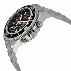 Breitling Superocean Chronograph II Black and Red Abyss Dial Automatic Men's Watch A13341A8-BA81SS 