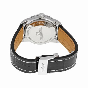 Breitling Superocean Heritage 42 Automatic Black Dial Black Leather Men's Watch A1732124-BA61BKCD