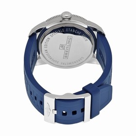 Breitling Superocean Heritage 42 Automatic Stratus White Dial Blue Rubber Men's Watch A1732016-G642BLPT3