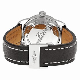 Breitling Superocean Heritage 42 Black Dial Black Leather Automatic Men's Watch U1732112-BA61BKLD