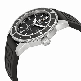 Breitling Superocean Heritage 42 Black Dial Black Rubber Men's Watch A1732124-BA61BKPT3