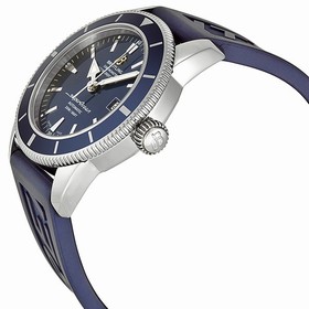 Breitling Superocean Heritage 42 Blue Dial Blue Rubber Men's Watch A1732116-C832B