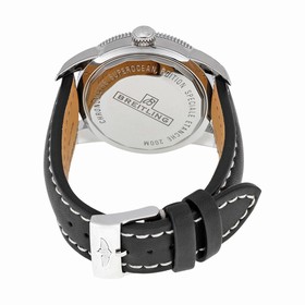 Breitling Superocean Heritage 46 Automatic Black Dial Black Leather Men's Watch A1732024-B868BKLT