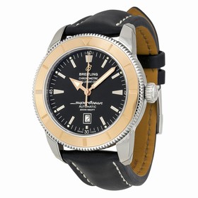 Breitling Superocean Heritage Black Dial Black Leather Men's Watch U1732012-B868BKLT