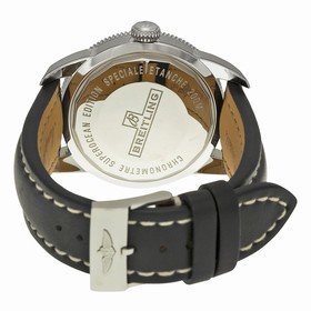 Breitling Superocean Heritage Black Dial Black Leather Men's Watch U1732012-B868BKLT