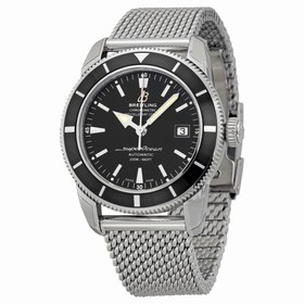 Breitling Superocean Heritage Black Dial Stainless Steel Men's Watch A1732124-BA61SS