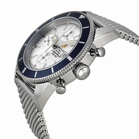 Breitling Superocean Heritage Chronograph Silver Dial Automatic Men's Watch A1332016-G698SS