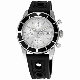 Breitling SuperOcean Heritage Chronograph Silver Dial Men's Watch A1332024-G698