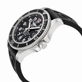 Breitling Superocean II 42 Automatic Black Stainless SteelMen's Watch A17365C9-BD67BKORT