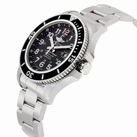 Breitling Superocean II 44 Volcano Black Dial Stainless Steel Automatic Men's Watch A17392D7/BD68