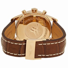 Breitling Transocean Automatic White Dial 18kt Rose Gold Men's Watch RB0510U0-A733BRCD