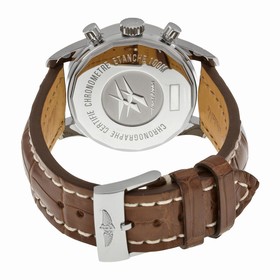 Breitling Transocean Chrono 38 Black Dial Brown leather Unisex Watch U4131012-Q600BRCT