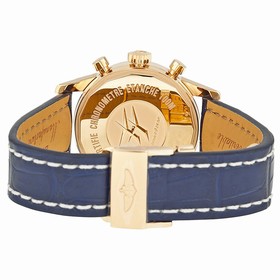 Breitling Transocean Chronograph 38 Blue Dial 18kt Rose Gold Men's Watch R4131012-C863BLCD