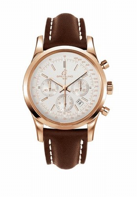 Breitling Transocean Chronograph Automatic Rose Gold Men's Watch RB015212-G738BRLT