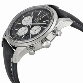 Breitling Transocean Chronograph Black Dial Men's Watch AB015112-BA59BKLT