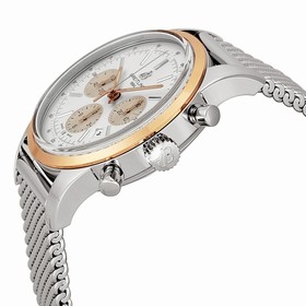 Breitling Transocean Chronograph Silver Dial Men's Watch UB015212-G777SS