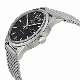Breitling Transocean Day & Date Automatic Black Dial Stainless Steel Men's Watch A4531012-BB69SS