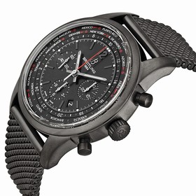 Breitling Transocean Unitime Pilot Black Dial Automatic Men's Watch MB0510U6-BC80SS