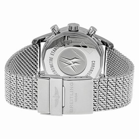 Breitling Transocean White Dial Stainless Steel Men's Watch A4131012-G757SS