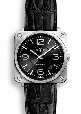 Bell & Ross BR S Officer Black (BRS92BLST)