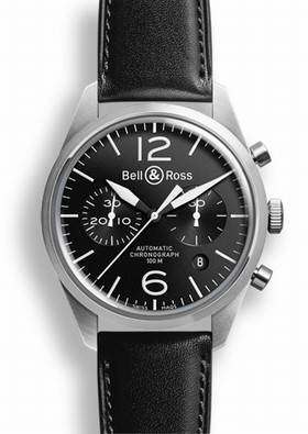 Bell & Ross BR 126 Original Black Chronograph (BRV126BLSTSCA)