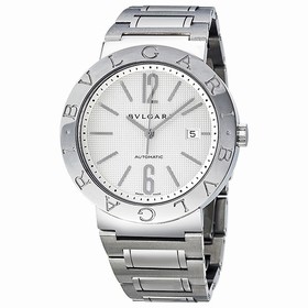 Bvlgari Bvlgari Automatic White Dial Stainless Steel Men's Watch 101381