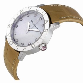 Bvlgari Bvlgari Diamond Mother of Pearl Dial Ladies Watch 101892