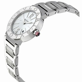 Bvlgari Bvlgari Mother of Pearl Stainless Steel Ladies Watch BBL26WSSD