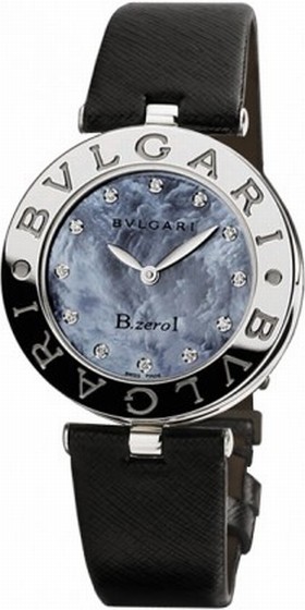 Bvlgari B.zero1 Dark Mother of Pearl Dial Quartz Ladies Watch 101391