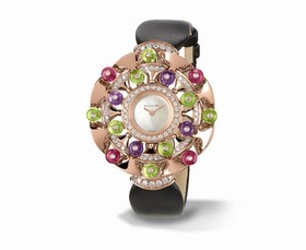Bvlgari Diva White Mother-of-Pearl Dial Quartz Ladies Watch 102217